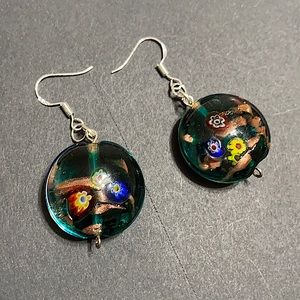🖤NEW💕Murano glass earrings